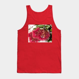 red flower Tank Top